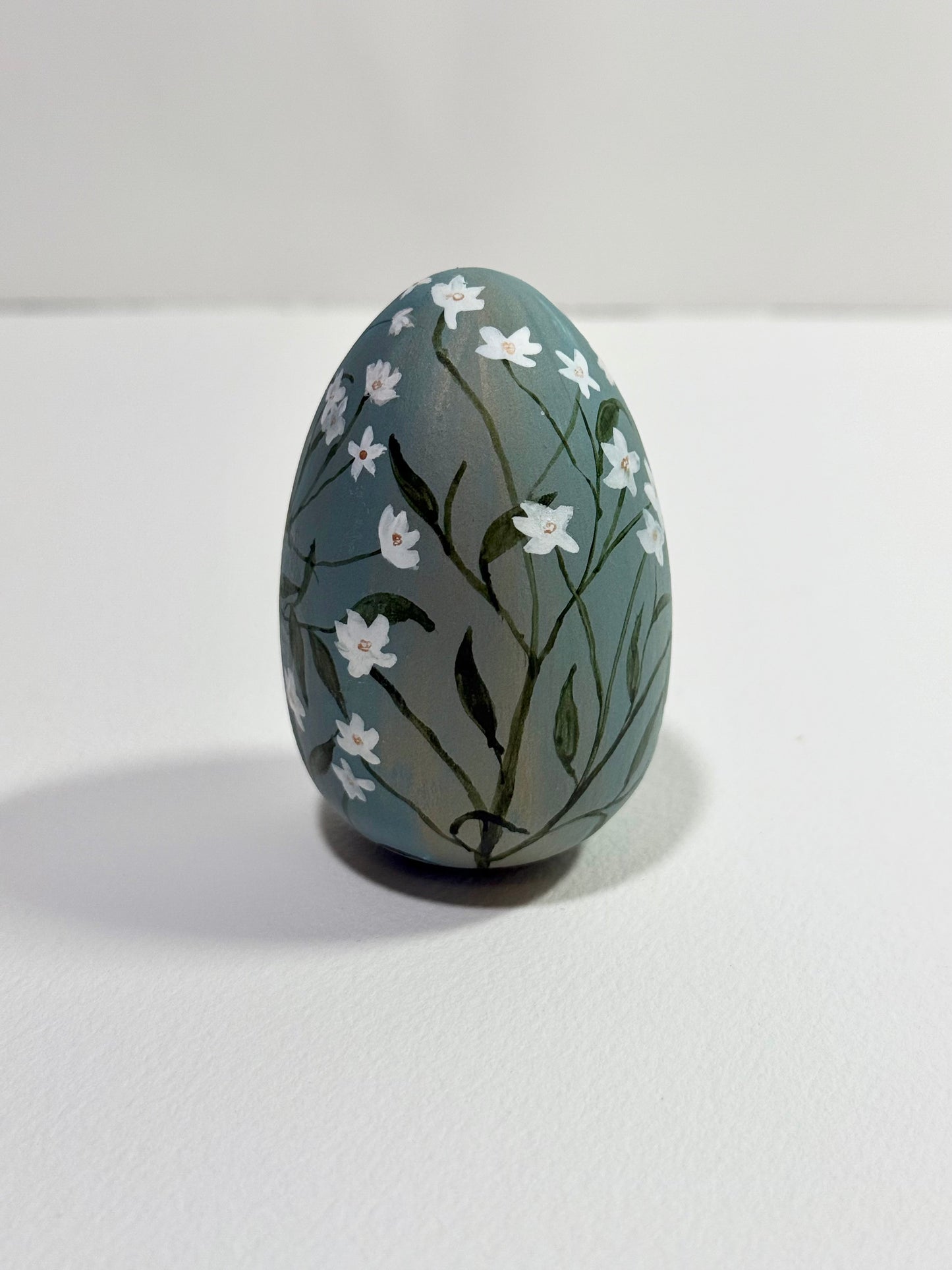 Spring Dreams Hand-Painted Wood Egg (Small)